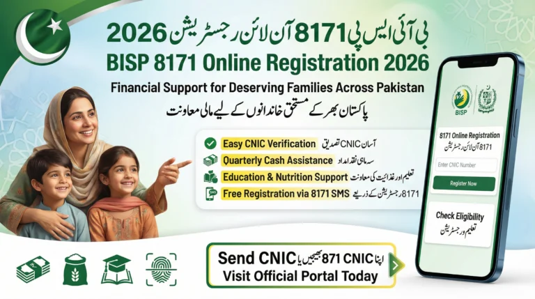 BISP 8171 Online Registration 2026