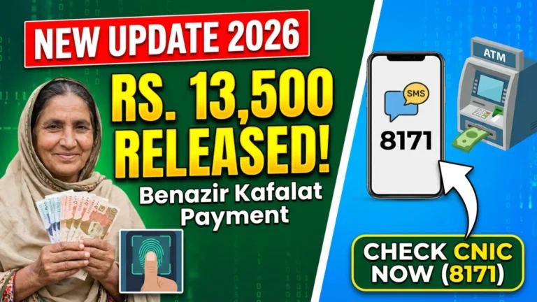 Benazir Kafalat Payment 2026