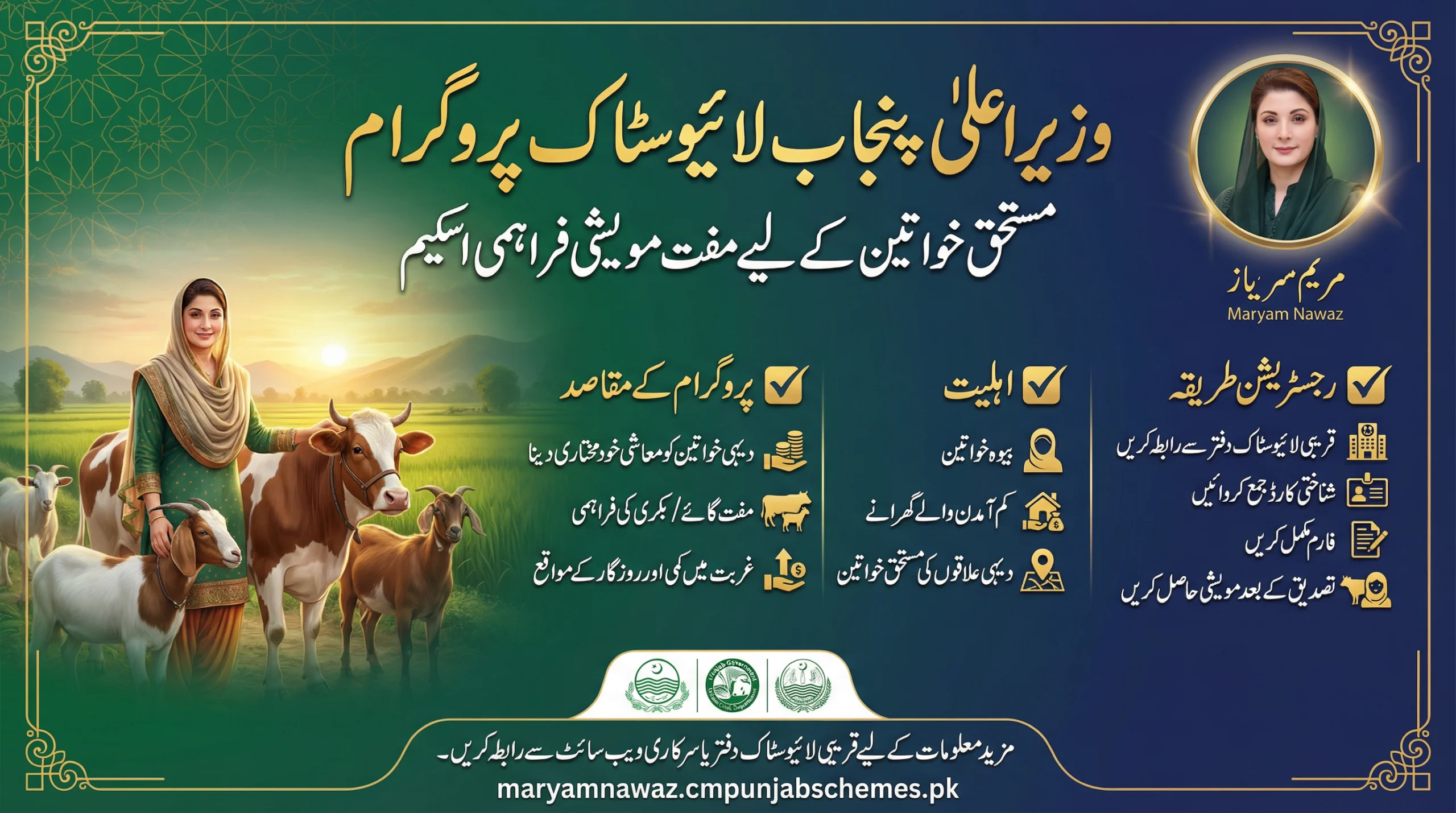 CM Livestock Program for Deserving Women