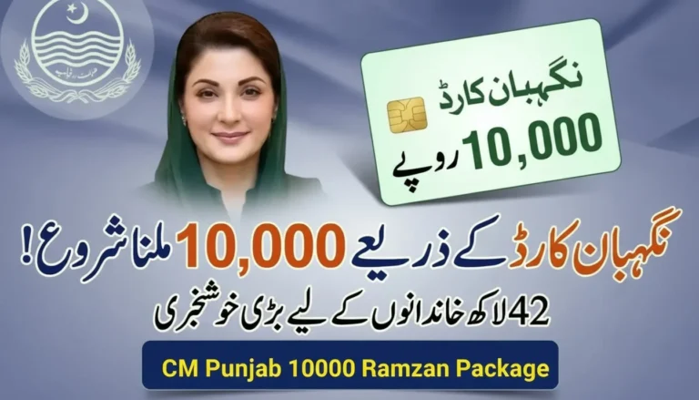Maryam Nawaz 10000 Ramzan Package