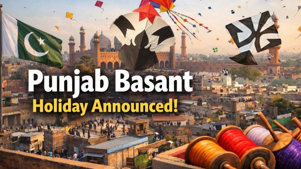 Punjab Basant provincial holiday