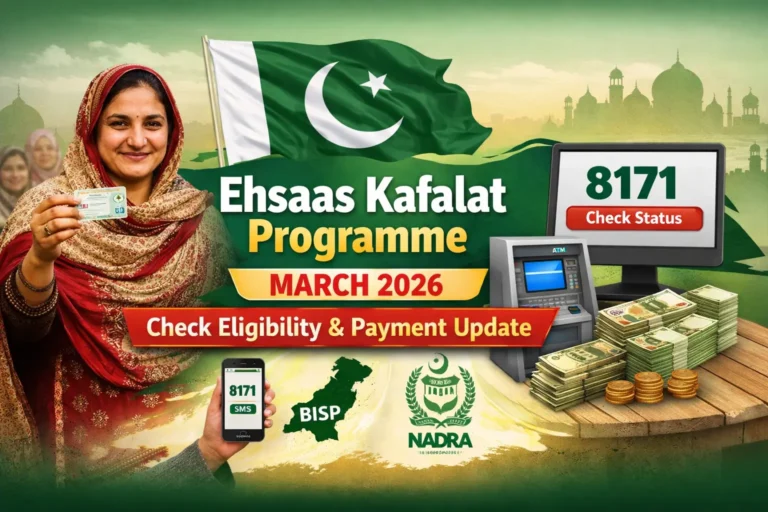 Ehsaas Kafalat Programme March 2026: Eligibility Check & Latest Payment Update